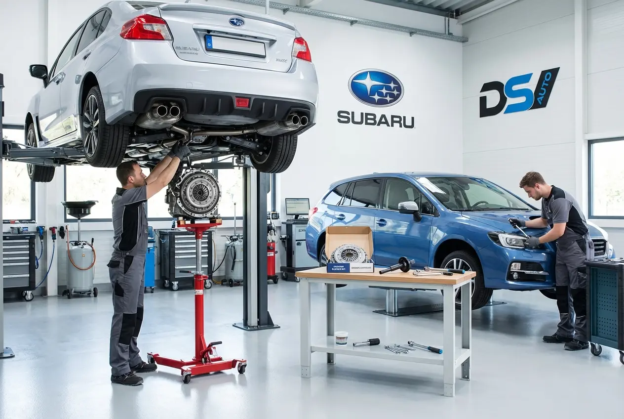 Диагностика и ремонт сцепления автомобиля Subaru с МКПП в автосервисе «DS Auto» в Жуковском — современное оборудование и профессиональные мастера.
