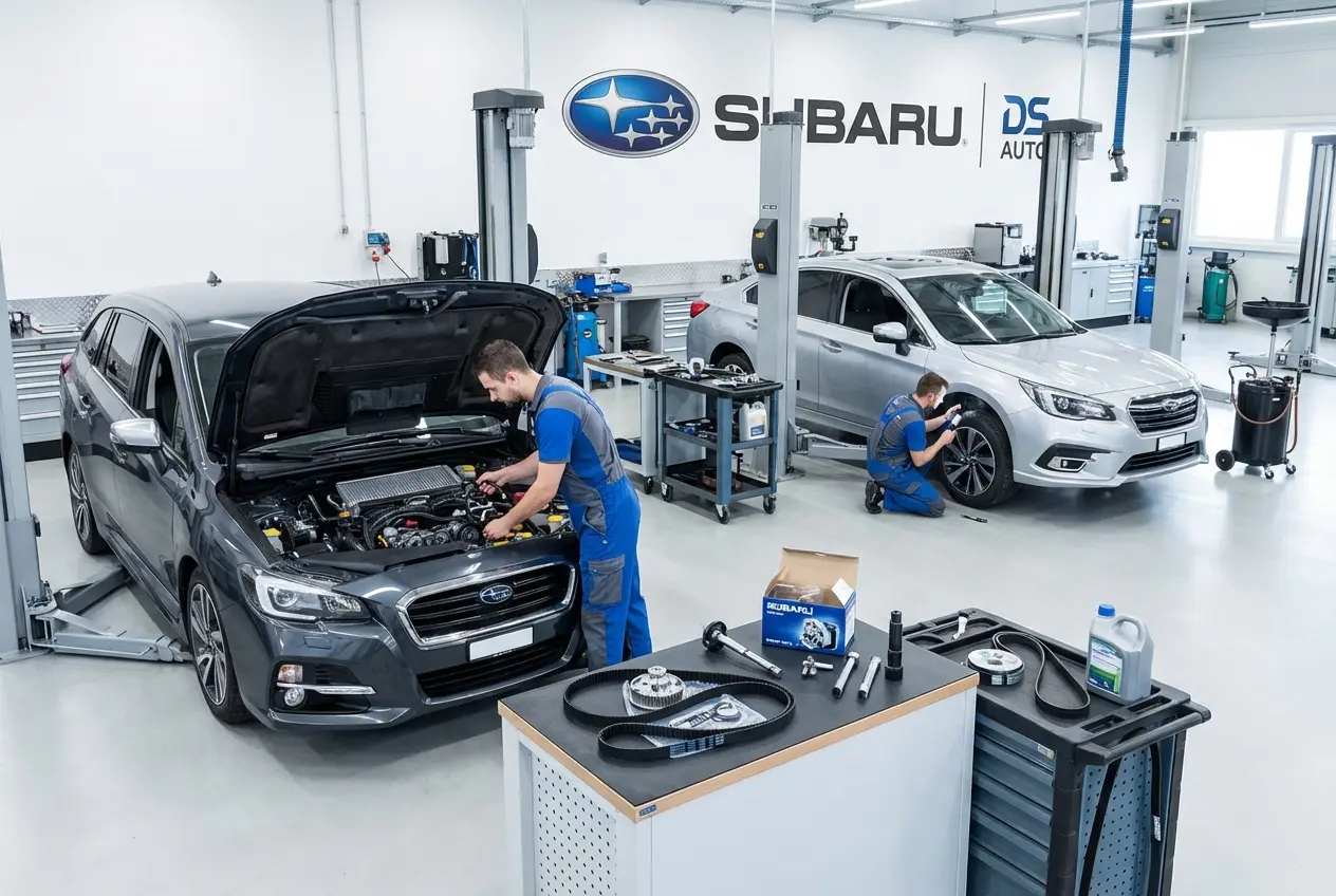 Диагностика и замена ремня ГРМ Subaru в автосервисе DS AUTO в Жуковском – качественное обслуживание
