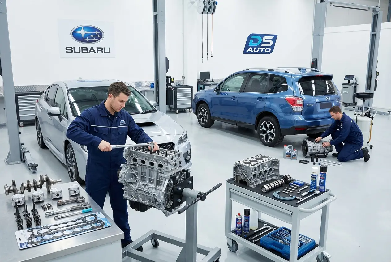 Капитальный ремонт двигателя Subaru в автосервисе DS Auto